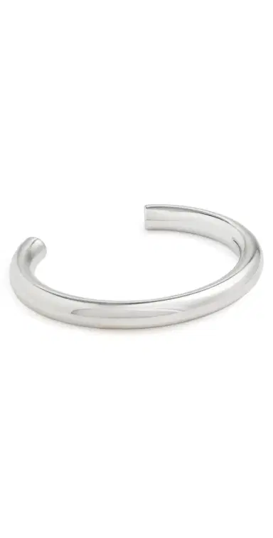Jennifer Fisher Natasha Cuff Rhodium One Size | Thumbnail 1