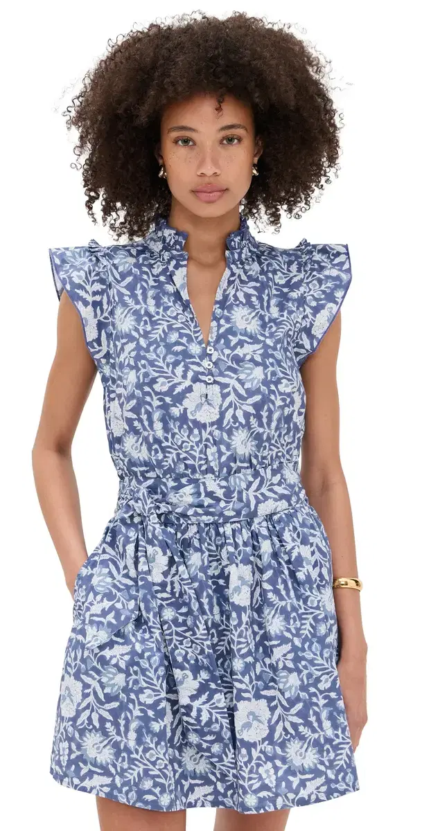 iz Dress Indigo Blossom