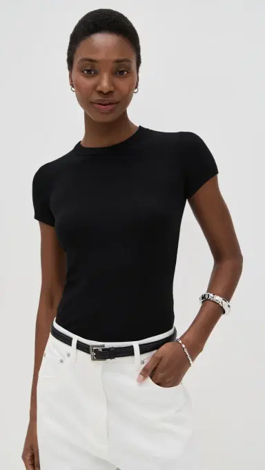 COTTON CITIZEN Verona Tee Jet Black S | Thumbnail 2