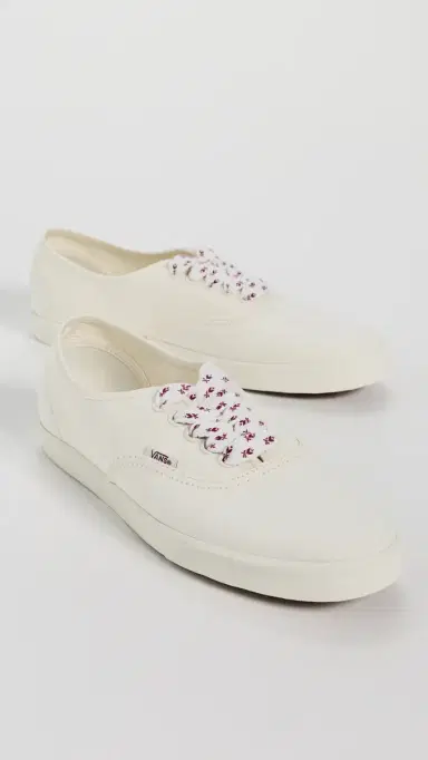 Vans Authentic Lowpro Sneakers Floral Laces Egret | Thumbnail 4