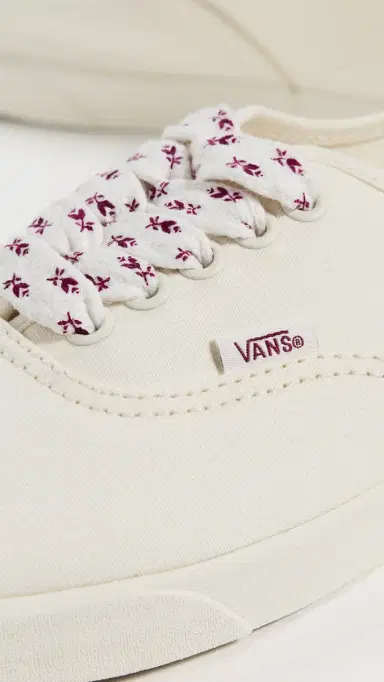 Vans Authentic Lowpro Sneakers Floral Laces Egret | Thumbnail 6