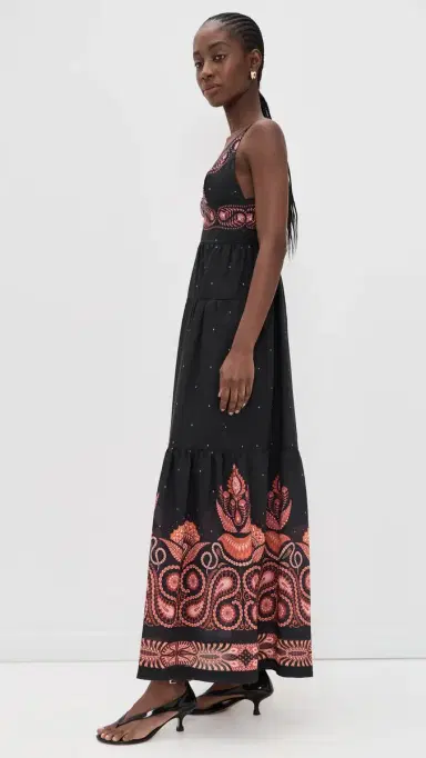 Sabina Musáyev Valor Dress Black Print | Thumbnail 4