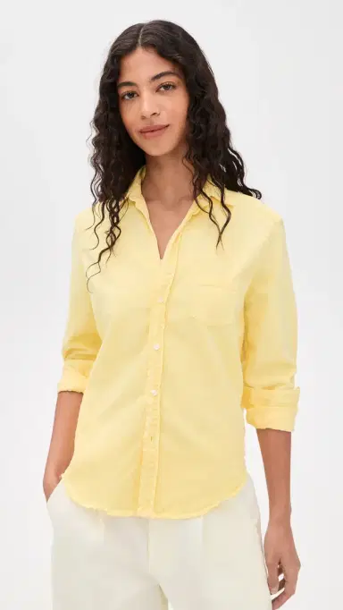 FRANK & EILEEN Relaxed Button-Up Shirt Lemon | Thumbnail 2 FRANK & EILEEN Relaxed Button-Up Shirt Lemon | Thumbnail 2