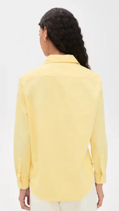 FRANK & EILEEN Relaxed Button-Up Shirt Lemon | Thumbnail 3 FRANK & EILEEN Relaxed Button-Up Shirt Lemon | Thumbnail 3