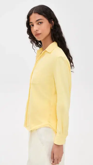 FRANK & EILEEN Relaxed Button-Up Shirt Lemon | Thumbnail 4 FRANK & EILEEN Relaxed Button-Up Shirt Lemon | Thumbnail 4