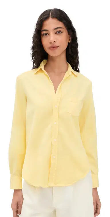FRANK & EILEEN Relaxed Button-Up Shirt Lemon | Thumbnail 1 FRANK & EILEEN Relaxed Button-Up Shirt Lemon | Thumbnail 1