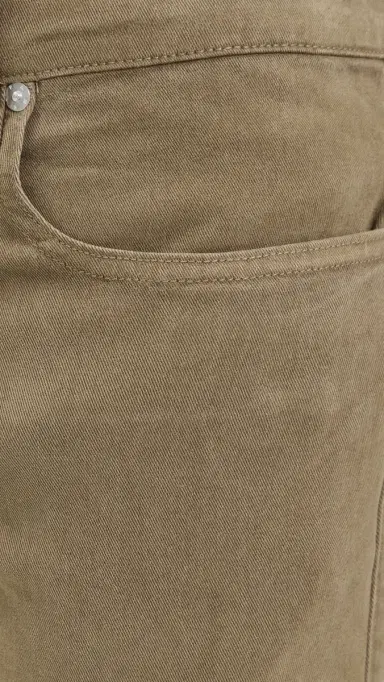 Frame L'Homme Slim Twill Jeans Dark Tan 34 | Thumbnail 6