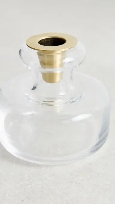 Marimekko Putelli Candle Holder Clear One Size | Thumbnail 4