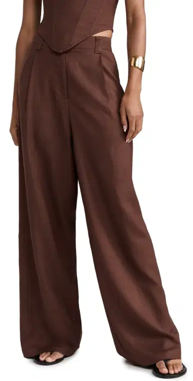 LIONESS a Quinta Pants Chocolate | Thumbnail 1 LIONESS a Quinta Pants Chocolate | Thumbnail 1
