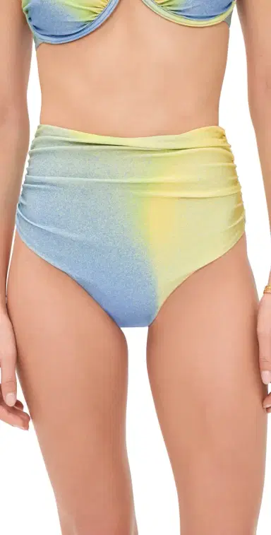Simkhai Teya High Waisted Bikini Bottoms | Thumbnail 1 Simkhai Teya High Waisted Bikini Bottoms | Thumbnail 1