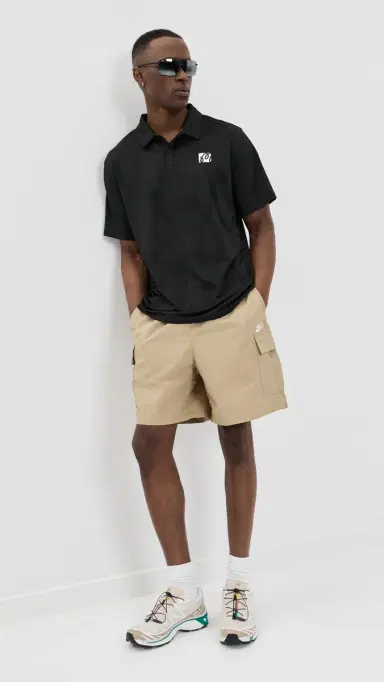 Malbon Performance Mesh Paneled Polo Black | Thumbnail 5 Malbon Performance Mesh Paneled Polo Black | Thumbnail 5