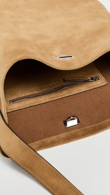 Tory Burch Suede Slim Bucket Bag | Thumbnail 6 Tory Burch Suede Slim Bucket Bag | Thumbnail 6