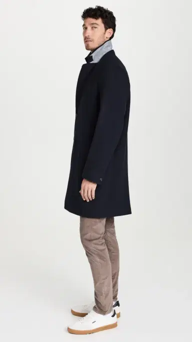 Vince Classic Coat Coastal L | Thumbnail 4