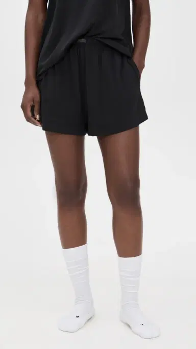 Lunya Pima Tee Short Set Black | Thumbnail 5