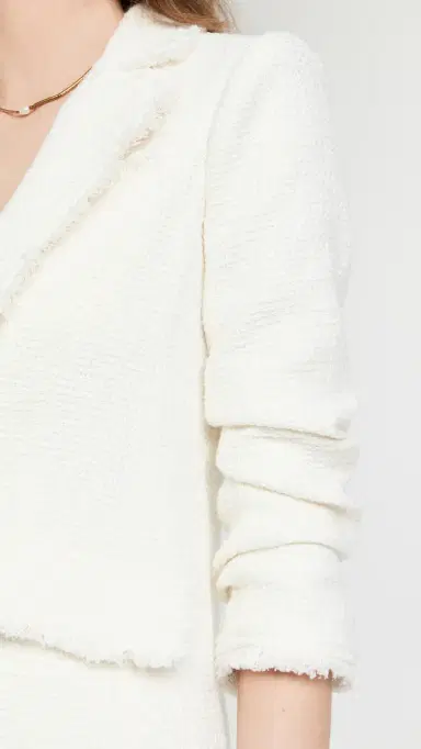 Cinq à Sept Boucle Khloe Blazer Gardenia | Thumbnail 6 Cinq à Sept Boucle Khloe Blazer Gardenia | Thumbnail 6