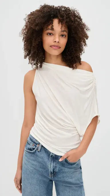 A.L.C. A. .C. Emi Tee White | Thumbnail 2