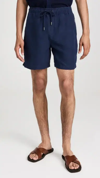 Onia Air Linen Pull-On Shorts 6 | Thumbnail 2 Onia Air Linen Pull-On Shorts 6 | Thumbnail 2