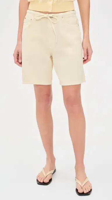 DL1961 Sienna Aura Low Slung Relaxed Short Ecru Aura | Thumbnail 2
