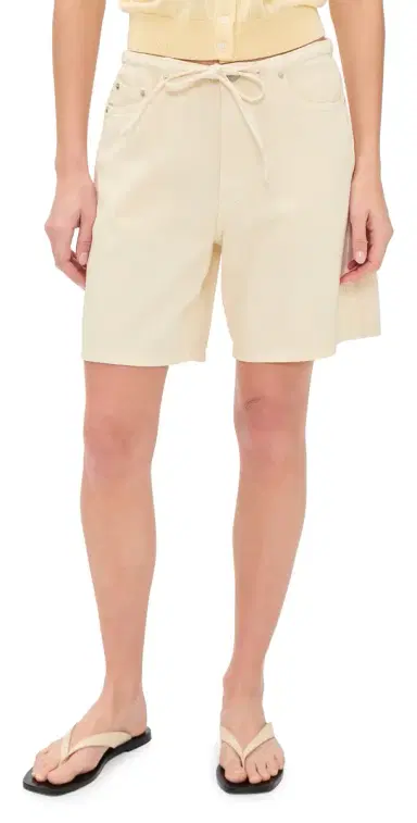 DL1961 Sienna Aura Low Slung Relaxed Short Ecru Aura | Thumbnail 1