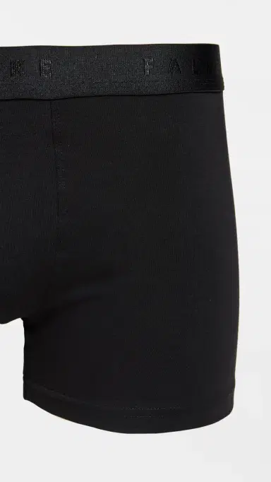FALKE Cotton Boxer Briefs 2 Pack Black S | Thumbnail 5