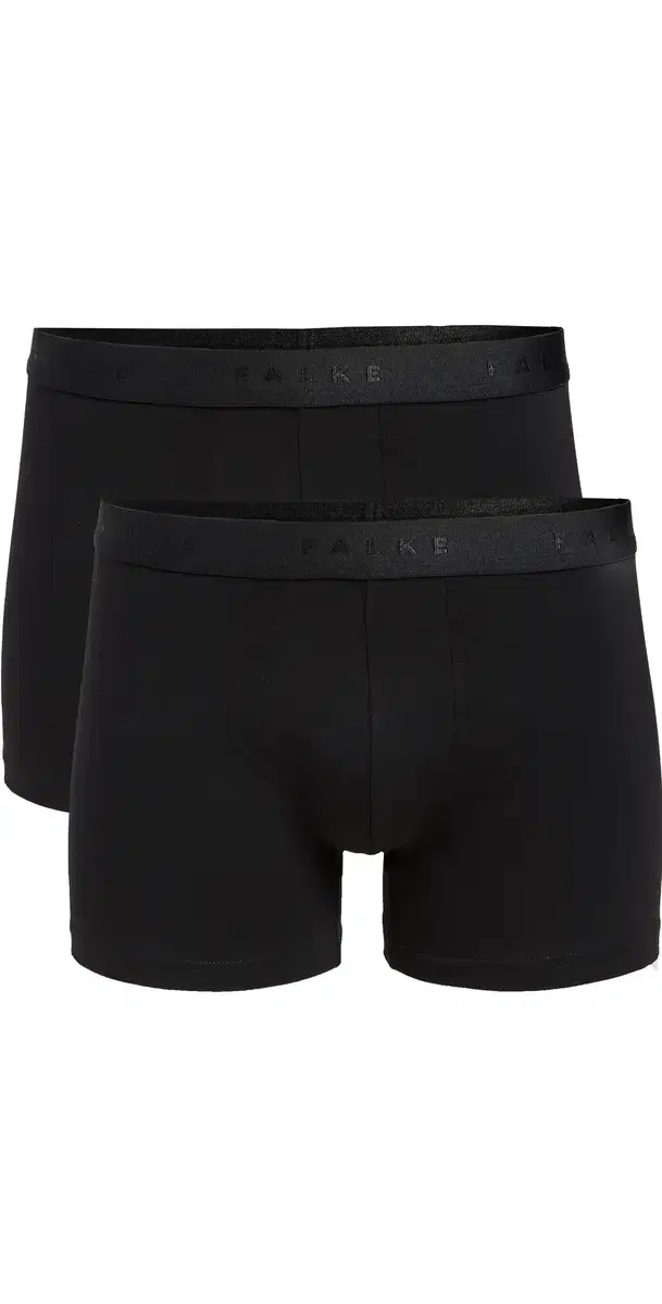 Cotton Boxer Briefs 2 Pack Black