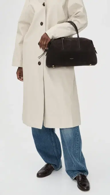 DeMellier The Midi Stockholm Handbag Dark Chocolate | Thumbnail 3