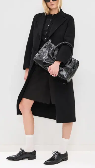 Staud Maude Satchel Black One Size | Thumbnail 3 Staud Maude Satchel Black One Size | Thumbnail 3