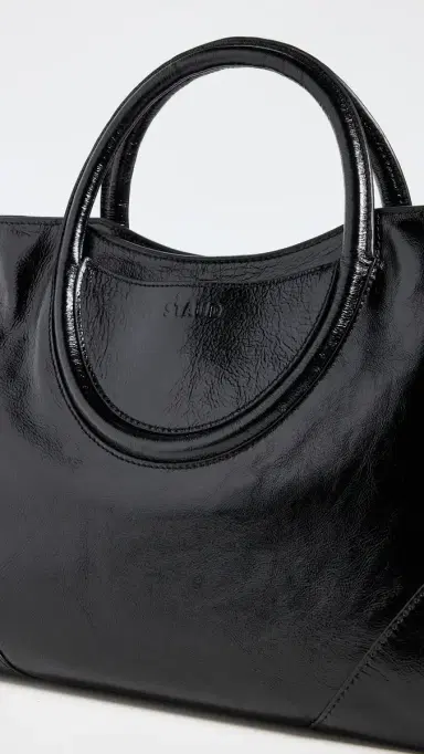 Staud Maude Satchel Black One Size | Thumbnail 6 Staud Maude Satchel Black One Size | Thumbnail 6