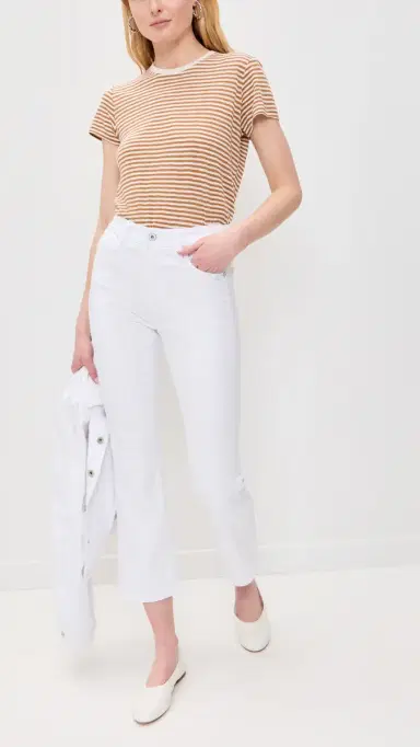 Ag Farrah Boot Crop Jeans Gallery | Thumbnail 5