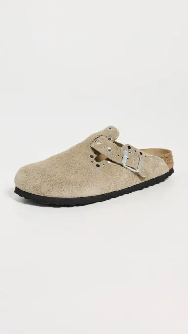 Birkenstock Boston Rivets Clogs Taupe 40 | Thumbnail 2