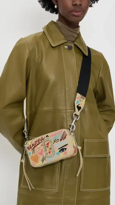 Marc Jacobs The Snapshot Bag Beige Multi One Size | Thumbnail 3 Marc Jacobs The Snapshot Bag Beige Multi One Size | Thumbnail 3