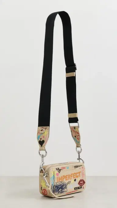 Marc Jacobs The Snapshot Bag Beige Multi One Size | Thumbnail 4 Marc Jacobs The Snapshot Bag Beige Multi One Size | Thumbnail 4