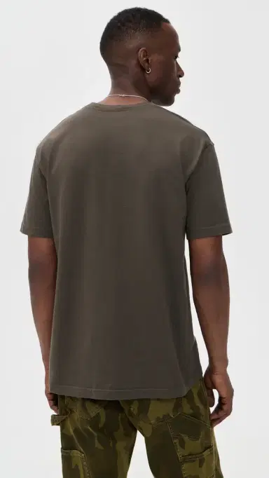 Aaron Levine Crew T-shirt Brown S | Thumbnail 3