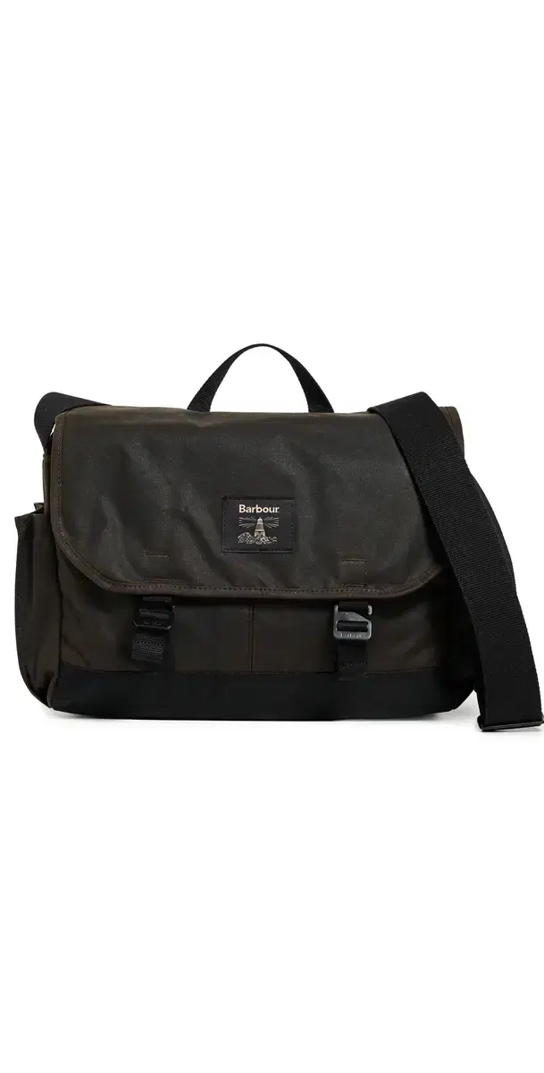 Field Wax Messenger Bag Olive One Size