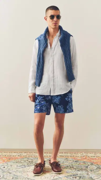 Polo Ralph Lauren Long Sleeve Linen Shirt Ceramic White | Thumbnail 6