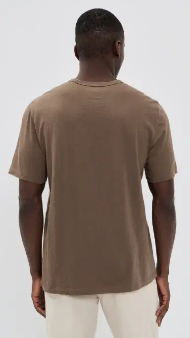 Faherty Sunwashed Pocket Tee Island Brown | Thumbnail 3