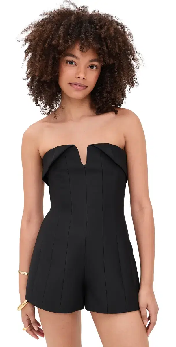 Chelya Romper Black