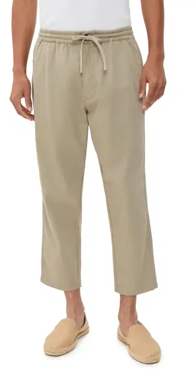 Universal Works Twill Hi Water Trousers Stone | Thumbnail 1