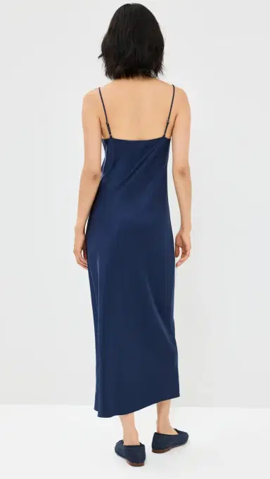 Polo Ralph Lauren Sleeveless Slip Dress Newport Navy | Thumbnail 3