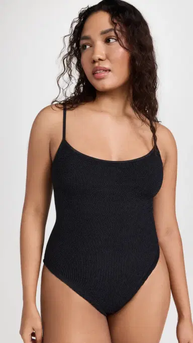 Hunza G Pamela One Piece Black One Size | Thumbnail 2