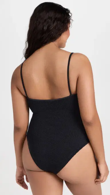 Hunza G Pamela One Piece Black One Size | Thumbnail 3