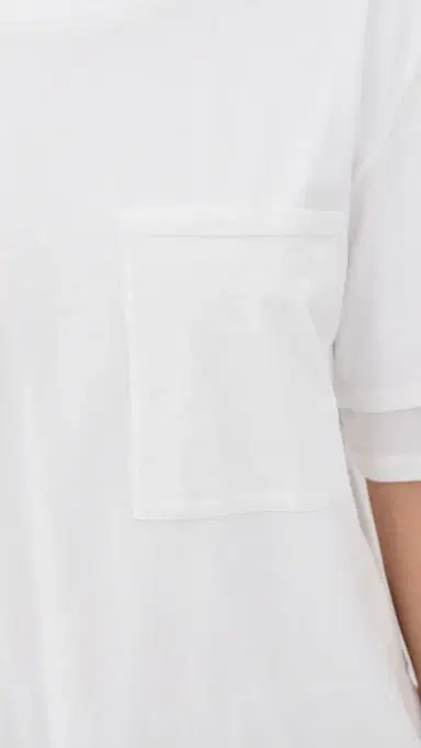 TWP Double Up Tee White | Thumbnail 6 TWP Double Up Tee White | Thumbnail 6