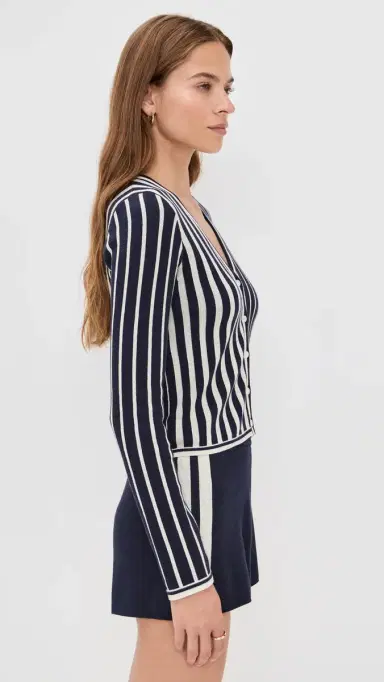 State & Lake Game Day Cardigan Navy S | Thumbnail 4