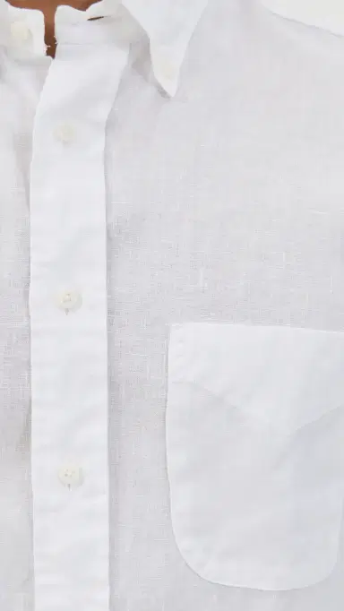 Gitman Vintage Linen Shirt White L | Thumbnail 6 Gitman Vintage Linen Shirt White L | Thumbnail 6