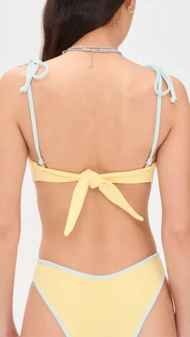 Montce unshine Tie Bandeau Bikini Top unshine Binded | Thumbnail 3