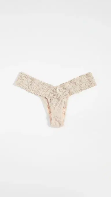 Hanky Panky Signature Lace Low Rise Thong 3 Pack Multi One Size | Thumbnail 3
