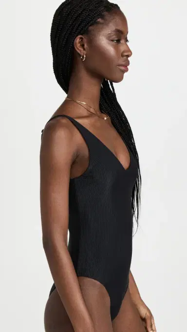 Beach Riot Reese One Piece Black | Thumbnail 4