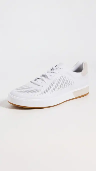 Cole Haan Grandpro Angleace Sneakers Optic White/Silver Birch 9 | Thumbnail 2