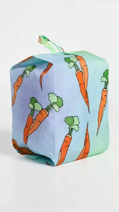 BAGGU 3D Zip Set Carrots & Berries One Size | Thumbnail 3