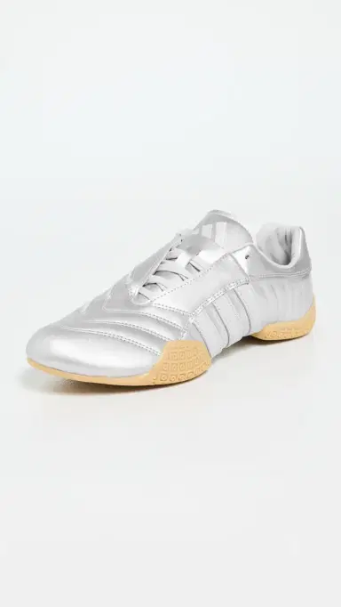 Adidas Taekwondo Mei Elite Sneakers Silver Met/Grey One/Gum 3 6 | Thumbnail 2